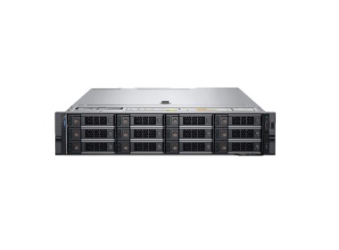 Server Dell PowerEdge R750xs 12x3.5" with 2x Silver 4310, 32GB RAM, H745, 2x 960GB SSD SATA 2.5", 2x1GbE, 2x PSU 600W, rails, iDRAC9 Enterprise