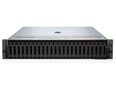 Server Dell PowerEdge R7625 24x2.5" with 2x EPYC 9634, 128GB RAM, H755, 2x 800GB SSD SAS 12G MU 2.5", 2x10GbE BASE-T, 4x1GbE, 2x PSU, rails, LCD bezel, iDRAC9 Enterprise