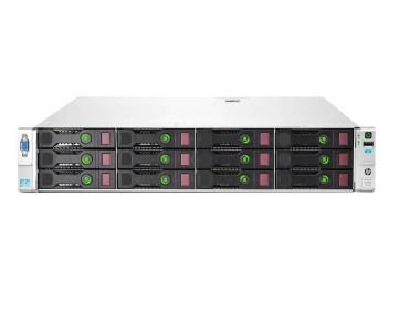 Server HPE ProLiant DL380P 12x3.5" with 2xE5-2648L v2, 32GB, P420, 2x480GB SSD SATA 2.5", 2x 2xPSU, Rails, iLO Advanced