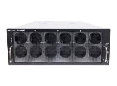 Serwer Dell DSS8440 10x2.5" z 2x Gold 6242, 512GB RAM, H730P, 2x 960GB SSD SATA 2.5", 2x Nvidia RTX 6000 Ada 48GB, 2x1GbE RJ45 2x10GbE SFP+, 4x PSU, szyny, iDRAC 9
