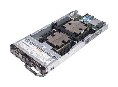 Serwer Dell PowerEdge FC640 2x2.5" z 2x Silver 4210, 32GB, H730P, 2x 960GB SSD SATA 2.5"