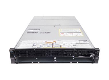 Serwer Dell PowerEdge FX2s z FC830 8x2.5(4xE5-4650v3, 32GB, H730, 2x960GB), 2xSwitch Dell FN410S 4x10GbE SFP+ , CMC, szyny