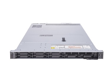 Serwer Dell PowerEdge R450 8x2.5" z 2x Gold 6346, 128GB RAM, H755, BOSS-S2 z 2x Dell 240GB SSD SATA RI M.2, 8x 960GB SSD SATA 2.5", 2x 1.6TB SSD PCIe NVMe HHHL, 2x1GbE, 2x PSU 800W, szyny, maskownica, iDRAC9 Enterprise