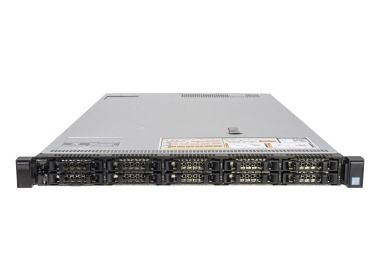 Serwer Dell PowerEdge R630 10x2.5" z 2x E5-2667 v3, 128GB RAM, 2x 480GB SSD SATA 2.5", 2x1GbE RJ45 2x10GbE SFP+, 2x PSU, szyny, iDRAC 8