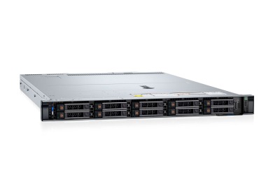Serwer Dell PowerEdge R660xs 10x2.5" z 2x Gold 5515+, 128GB RAM, 8x Dell 3.84TB SSD PCIe NVMe x4 2.5" Read Intensive RI, 2x1GbE RJ45, 2x PSU, szyny, iDRAC 9