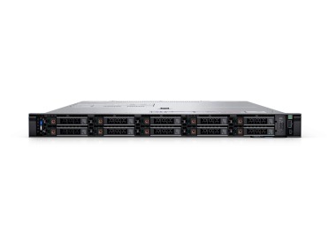 Serwer Dell PowerEdge R6625 10x2.5" z 2x EPYC 9124, 256GB RAM, H755, BOSS-N1 z 2x Dell 480GB SSD NVMe M.2, 4x 6.4TB SSD SAS 12G MU 2.5", 4x10GbE SFP+, 2x PSU 1400W, szyny, iDRAC9 Enterprise