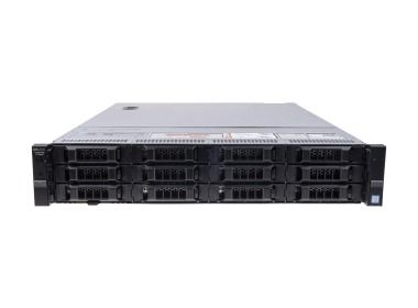 Serwer Dell PowerEdge R730xd 12x3.5" z 2x E5-2670 v3, 128GB RAM, H730, 2x 480GB SSD SATA 2.5", 4x1GbE, 2x PSU, szyny, iDRAC 8 Enterprise