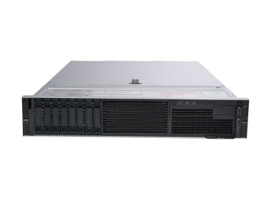 Serwer Dell PowerEdge R740 8x2.5" z 2x Platinum 8260, 384GB RAM, BOSS-S1, 6x 1.92TB SSD SATA 6G RI 2.5", 2x10/25GbE SFP28, 2x PSU, szyny, iDRAC 9