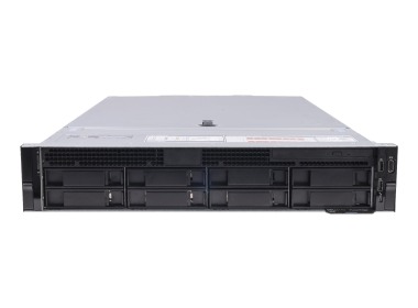 Serwer Dell PowerEdge R740 8x3.5" z 2x Gold 6134, 256GB RAM, H730p, 2x 1.92TB SSD SATA 2.5", 4x 4TB SAS 12G 3.5", 4x1GbE, 2x PSU 1100W, szyny, maskownica, iDRAC9 Enterprise