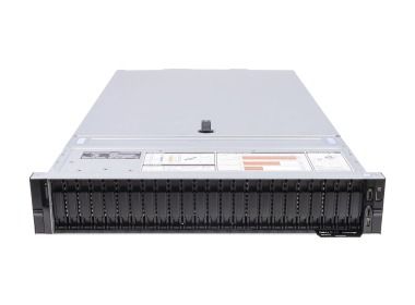 Serwer Dell PowerEdge R740xd 24x2.5" z 2x Gold 5118, 32GB RAM, H730P, 4x Dell 600GB 15K SAS 2.5", 4x1GbE RJ45, 2x PSU, szyny, iDRAC 9