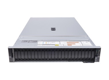 Serwer Dell PowerEdge R750 24x2.5" z 2x Gold 6338, 64GB RAM, BOSS-S2 z 2x Dell 480GB SSD SATA RI M.2, 4x10GbE SFP+, 2x PSU 1100W, szyny, iDRAC9 Enterprise