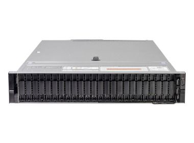 Serwer Dell PowerEdge R7515 24x2.5" (12x NVMe) z 1x EPYC 7452, 128GB RAM, 2x 1TB SSD NVMe PCIe 3.1x4 2.5" U.2, 2x1GbE RJ45 2x10GbE SFP+, 2x PSU, szyny, iDRAC 9