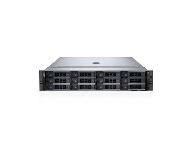 Serwer Dell PowerEdge R760 12x3.5" z 2x Silver 4410Y, 64GB RAM, H755, 2x 960GB SSD SATA 2.5", 4x 16TB SAS 12G 3.5", 2x1GbE, 4x10GbE SFP+, 2x PSU, szyny, iDRAC 9
