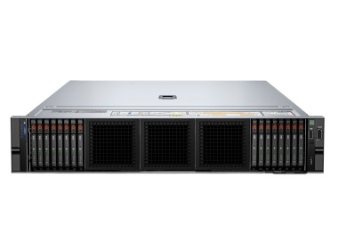 Serwer Dell PowerEdge R7625 16xE3.S z 2x EPYC 9734, 512GB, 2x H755N, BOSS-N1 (2x Dell 960GB SSD NVMe M.2), 16x 7.68TB E3.S NVMe, 1x200GbE QSFP56, 4x Nvidia L4 24GB, 2x PSU, szyny, maskownica, iDRAC9 Enterprise