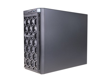 Serwer Dell PowerEdge T140 4x3.5" z 1x E-2124, 32GB RAM, H330, 2x 1TB 7.2K SATA 6G 3.5", iDRAC9 Enterprise