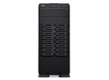 Serwer Dell PowerEdge T550 16x2.5" z 2x Silver 4310, 64GB RAM, H755, 2x 1.92TB SSD SAS 12G RI 2.5", 2x10GbE SFP+, 2x PSU, iDRAC 9