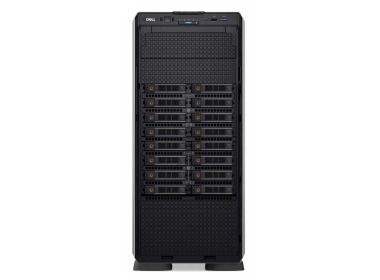 Serwer Dell PowerEdge T550 8x3.5" z 2x Gold 6346, 128GB RAM, H755, BOSS-S1 z 2x Dell 480GB SSD SATA 6G M.2 2280 RI,4x 3.84TB SAS SSD 12G MU 2.5", 4x10GbE SFP+, 2x PSU, iDRAC 9