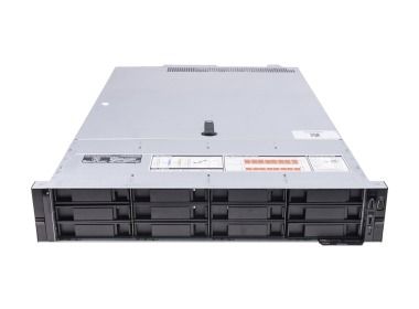 Serwer Dell R540 12x3.5" z 2x Silver 4108, 64GB RAM, H730P, 2x960GB SSD SATA 2.5", 2x1GbE, 2xPSU, szyny, iDRAC 9 Enterprise