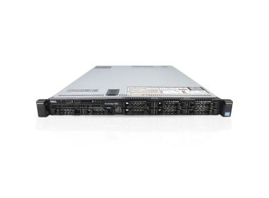 Serwer Dell R620 8x2.5" z 2x E5-2687Wv2, 32GB RAM, H710P, 2x480GB SSD SATA 2.5", 4x1GbE, 2xPSU, szyny, iDRAC 7 Enterprise