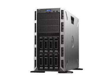 Serwer Dell PowerEdge T630 8x3.5" z 2x E5-2637 v3, 32GB RAM, 2x 600GB 10K SAS 2.5", 6x 10TB SAS 3.5", 2x PSU,  iDRAC 8