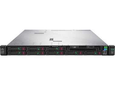 Serwer HPE ProLiant DL360 Gen10 z 2x Gold 5222, 32GB RAM, P408i-a, 2x HPE 960GB SSD SATA 2.5", 2x PSU, szyny