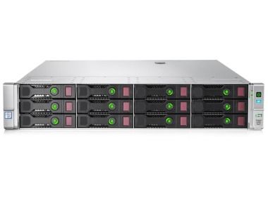 Serwer HPE DL380 G9 12x3.5" z 2xE5-2623 v3, 32GB, P840, 2x960GB SSD SATA 2.5", 2xPSU, szyny, iLO Advanced