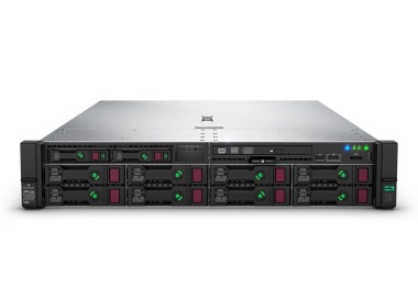 Serwer HPE ProLiant DL380 Gen10 Plus 8x3.5" z 2x Silver 4310, 32GB RAM, P408i, 2x HPE 960GB SSD SATA 2.5", 2x10/25GbE SFP28, 2x PSU, szyny, iLO Advanced