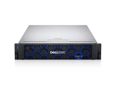 Storage Array Dell Unity XT 480F with 2x Controller, 6x 3.84TB SSD SAS 12G 2.5", 2x PSU, rails