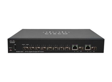 Switch Cisco 2x1GbE RJ45 10x1GbE SFP 