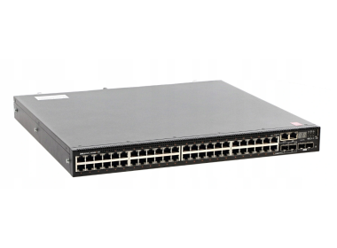 Switch Dell Networking N3048EP-ON 48x1GbE PoE+ 2x10GbE SFP+ F2R Normal Flow, 1xPSU, 1xFAN