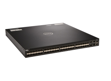 Switch Dell Networking S4810P 48x10GbE SFP+ 4x40GbE QSFP+ F2R Normal Flow 2xPSU 2xFan