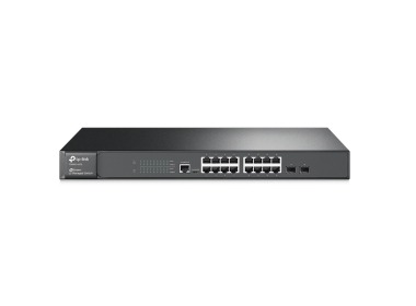 Switch TP-LINK TL-SG3216 16x1GbE RJ45 2x1GbE SFP F2R Normal Flow