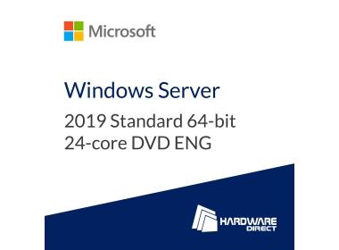 System operacyjny Microsoft Windows Server 2019 Standard 64-bit 24-core DVD ENG
