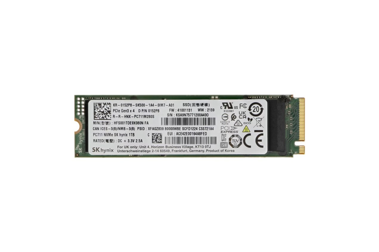 Hard drive Dell 1TB SSD NVMe PCIe 3.0x4 M.2 2280 152P8 | eBay