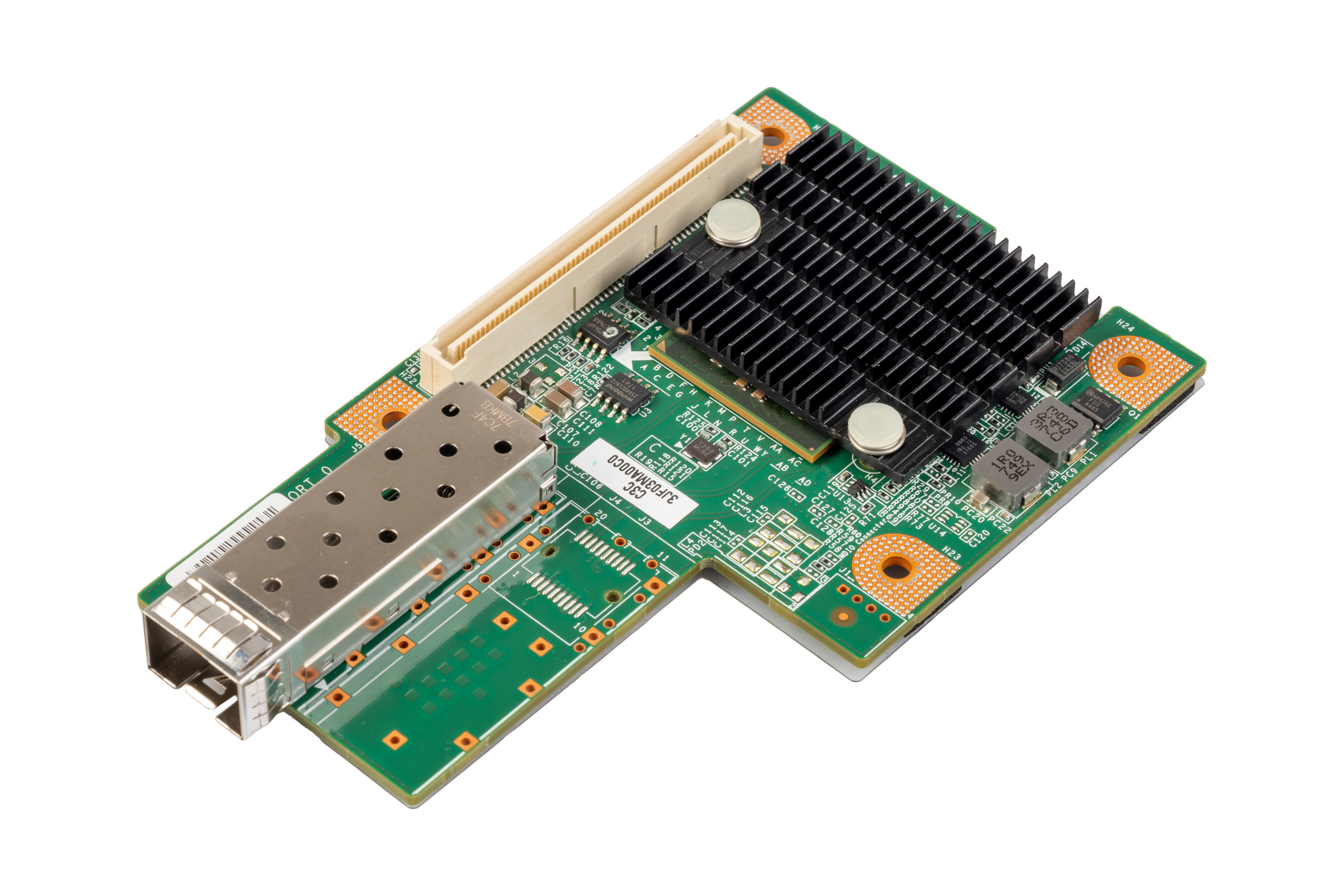 Network interface card Quanta 1x10GbE SFP+ PCIe x8 Mezzanine C3C 3JF03MA00C0 - Afbeelding 1 van 3