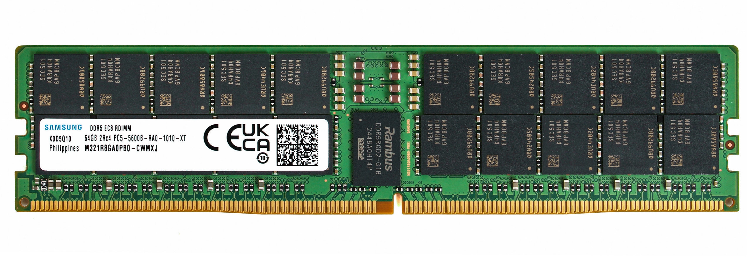 RAM Samsung 64GB 2Rx4 PC5-44800 DDR5 5600MHz RDIMM ECC