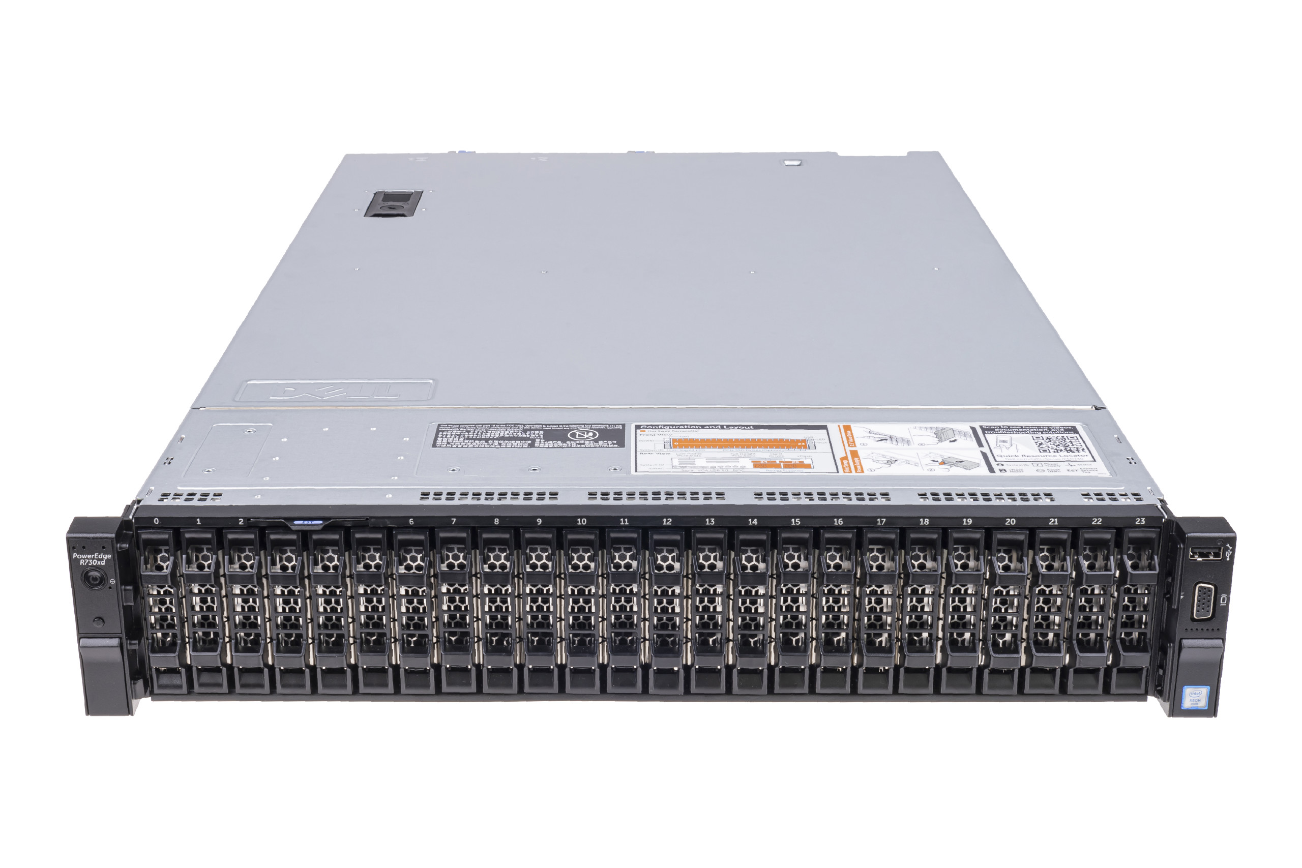 DELL R730xd Xeon E5-2640v4 2基/32GB RAM Server Dell R730xd 24x2.5