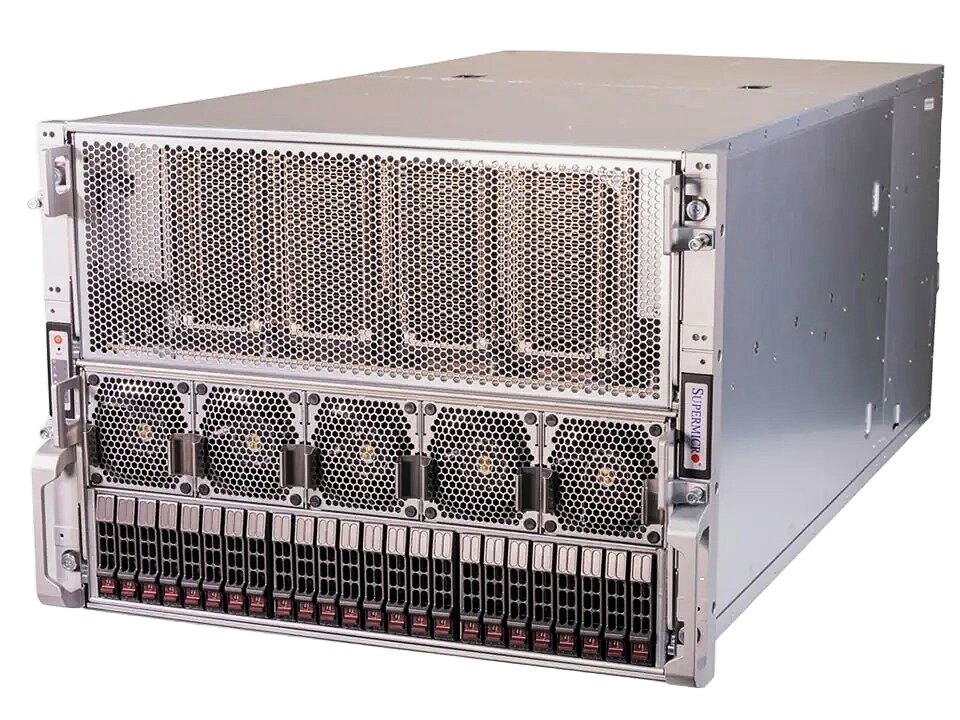 Supermicro GPU SuperServer 2x 8480+ 2TB 3x3.84TB 8xNVidia H200