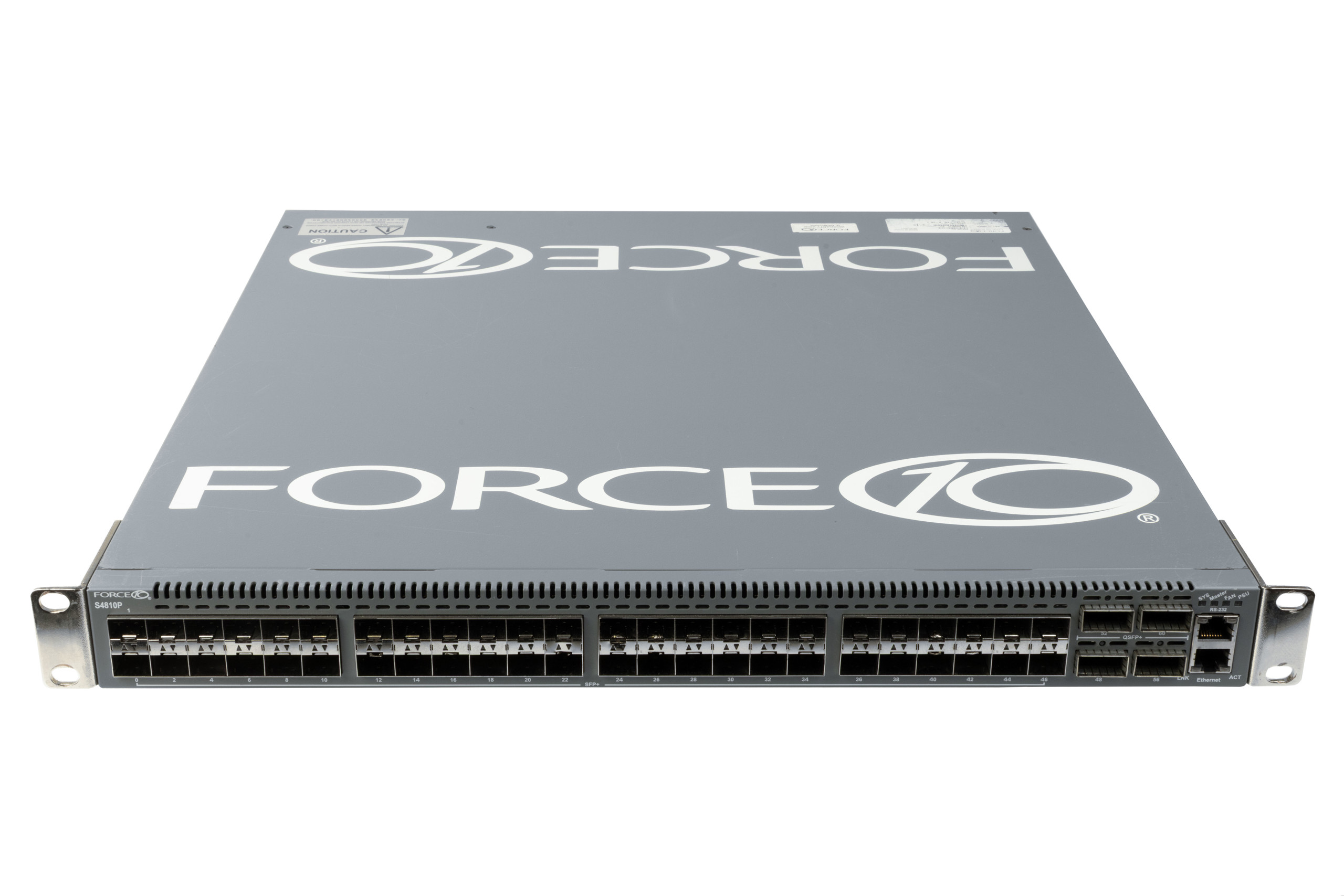 Switch Dell Force10 S4810P-AC 48x10GbE SFP+ 4x40GbE QSFP+ F2R 1xPSU 2xFAN